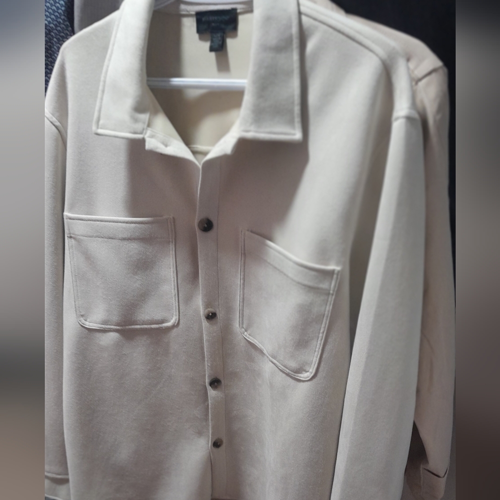 Magaschoni" Mens Desisgner Stylish Beige Garment with Black Label